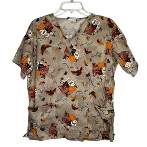 UA Scrubs Thanksgiving Scrub Shirt